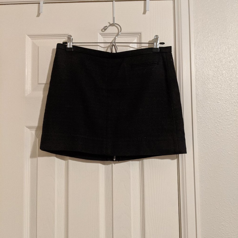 Black Gap Skirt with Zipper Back
